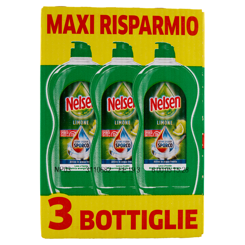 Detergente Per Piatti A Mano Nelsen Limone - Foto 3