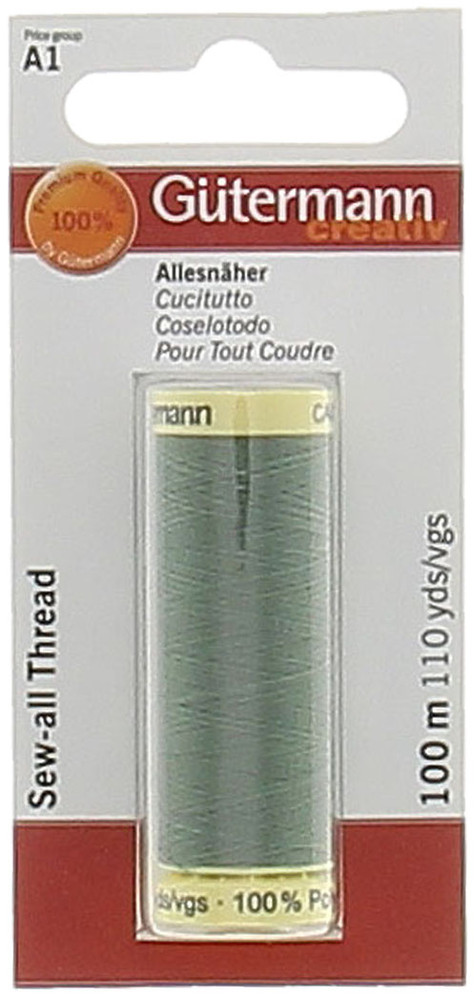 Filo Per Cucire Colore 821 Verde Ginepro Mt.100 Gutermann - Foto 1
