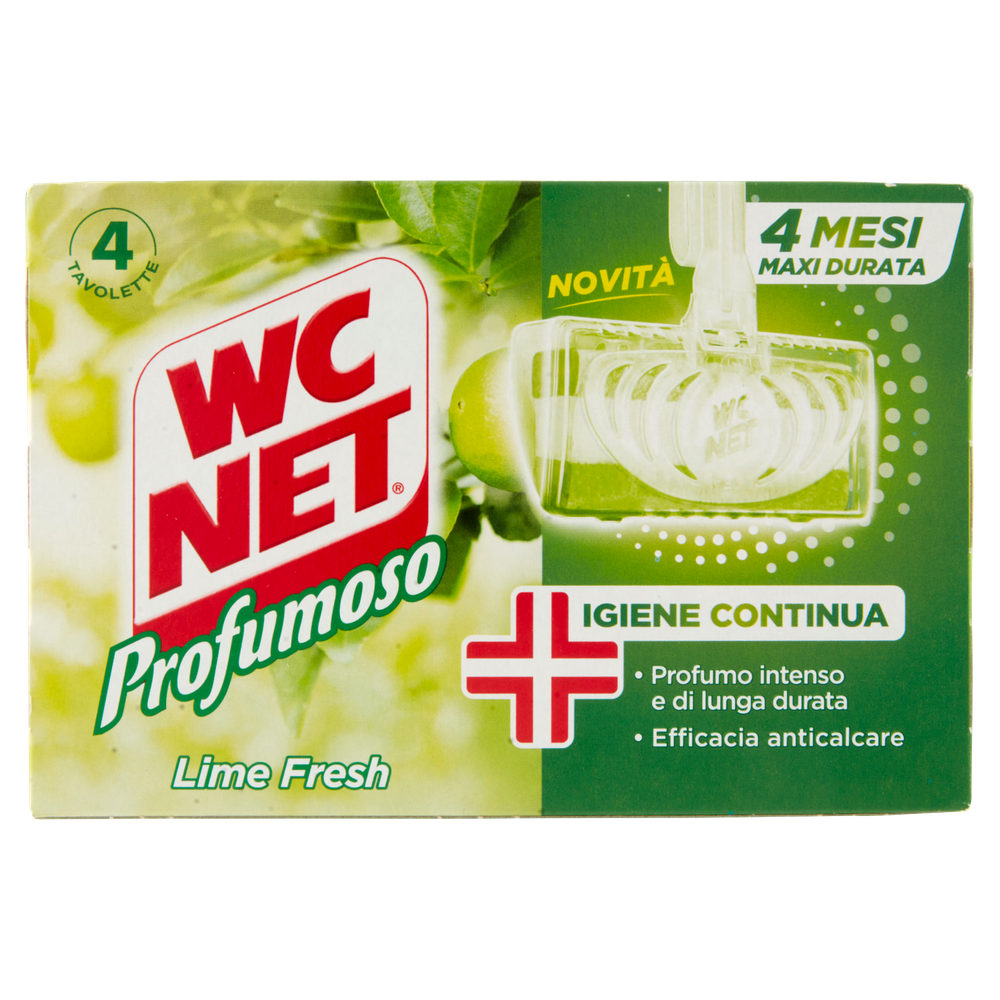 Tavoletta Per Wc Profumata Al Lime Con Olii Essenziali Wcnet - Foto 3