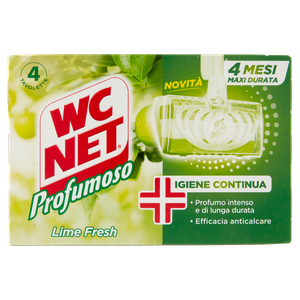Tavoletta Per Wc Profumata Al Lime Con Olii Essenziali Wcnet - Foto 3