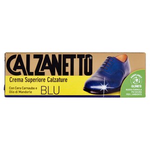 Lucido Per Scarpe Blu In Tubetto - Foto 1