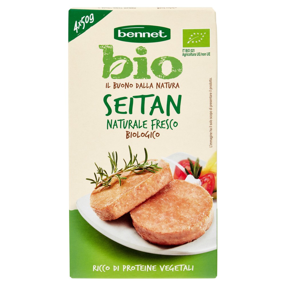 Seitan Naturale Biologico Bennet Bio - Foto 1