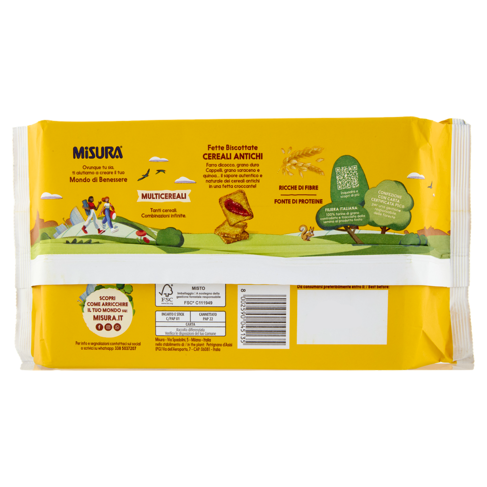 Fette Biscottate Multigrain Misura - Foto 3