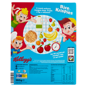 Cereali Rice Krispies Con Riso Soffiato, Vitamine E Ferro Kellogg's - Foto 3