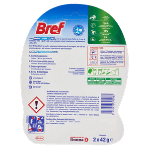 Tavoletta Detergente Per Wc Forza Artica Brilliant Gel Tutto In 1 Bref - Foto 3