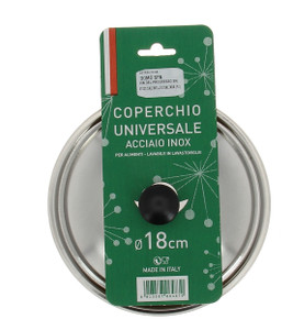Coperchio Metallo Inox Cm.18 - Foto 2