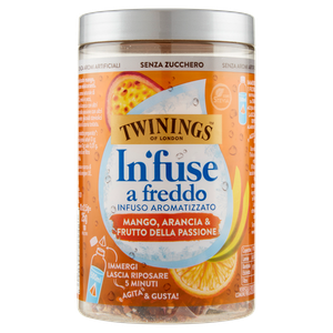 Infuso A Freddo Aromatizzato Mango, Arancia E Frutto Passione Infuse - Foto 3