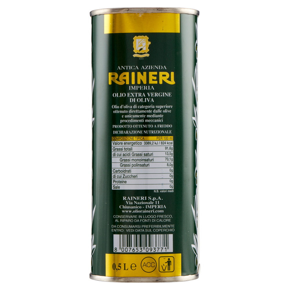 Olio Extra Vergine Di Oliva Raineri - Foto 2