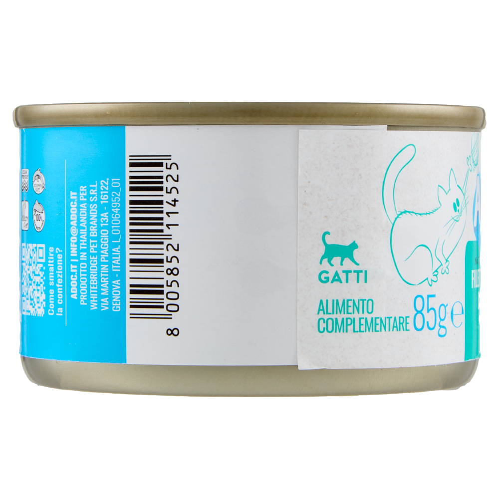 Alimento Umido Per Gatti Tonnetto Con Alicette Adoc - Foto 2