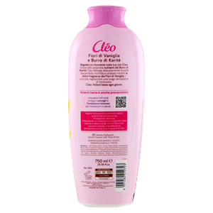 Bagno Fiori Di Vaniglia E Burro Di Karite'750ml Cleo - Foto 3