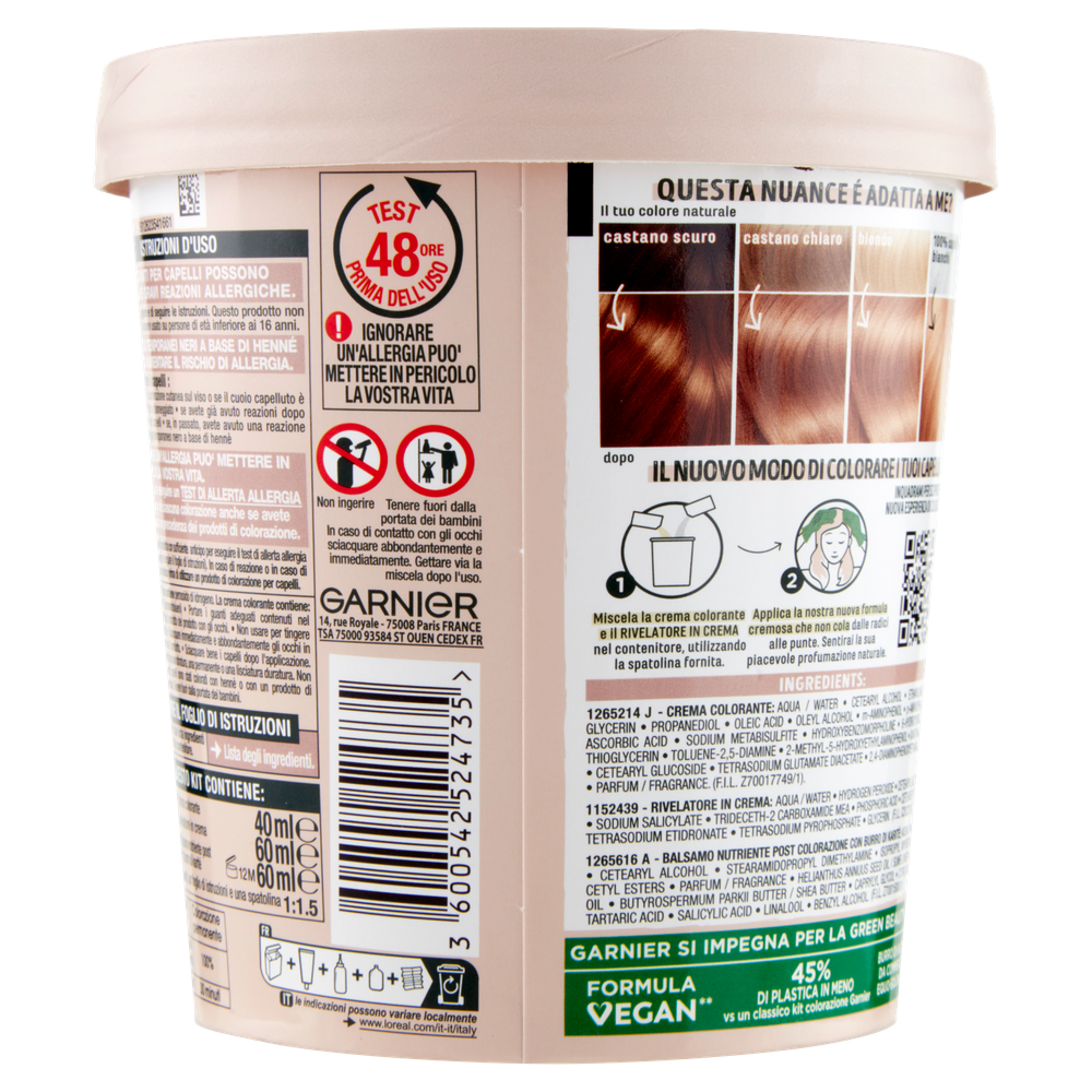 7.12 Colorazione Biondo Cappuccino Good Garnier - Foto 3