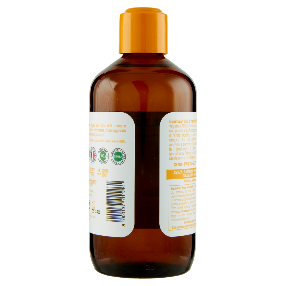 Olio Per Capelli Alle Mandorle Equilibra - Foto 3