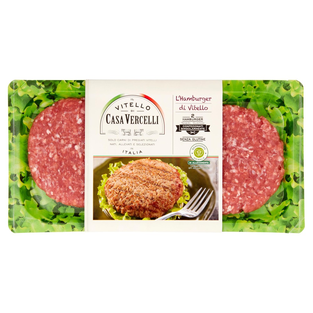 2 Hamburger Di Vitello Il Vitello Di Casa Vercelli - Foto 1