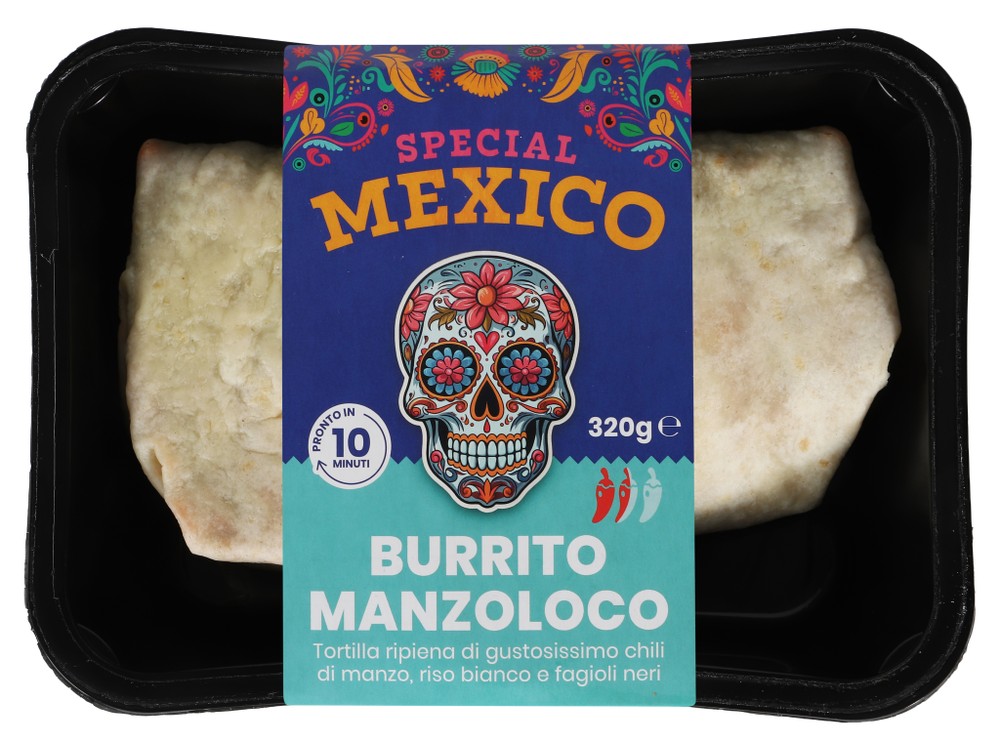 Tortilla Ripiena Burrito Manzoloco Special Mexico - Foto 1