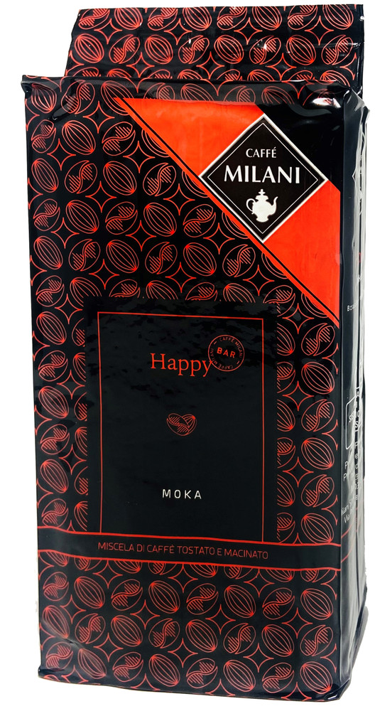 Caffe' Macinato Per Moka Happy Bar Milani
