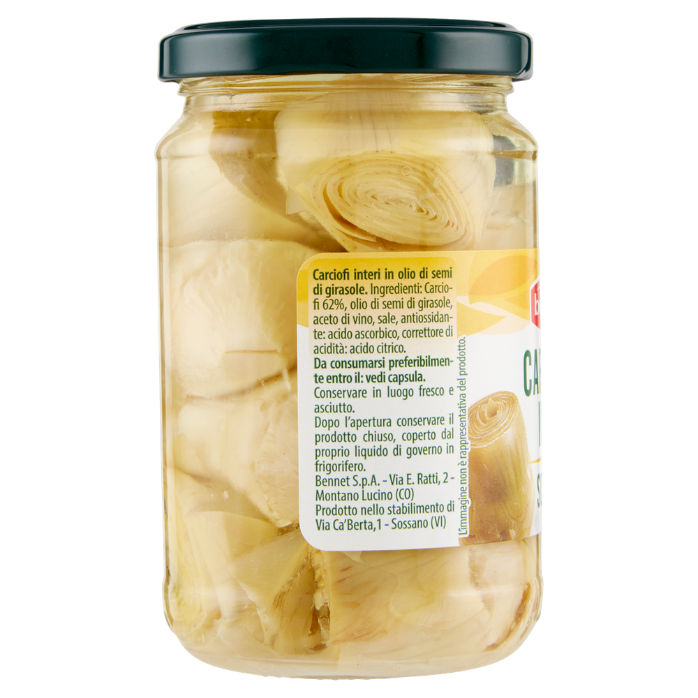 Carciofini Interi Sott'olio Bennet - Foto 2