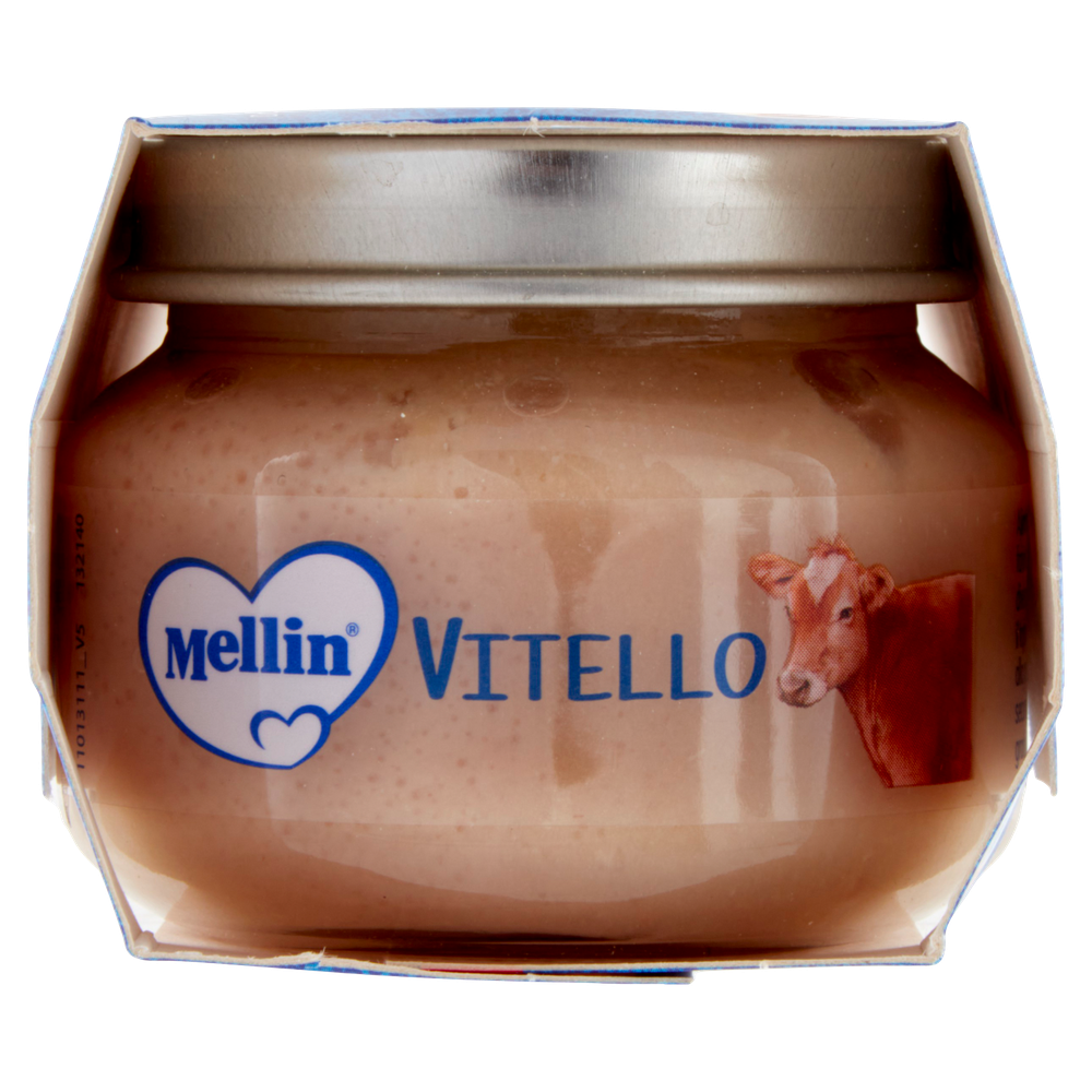 Omogeneizzato Carne Dal 4° Mese Di Vitello 2x80g Mellin - Foto 2