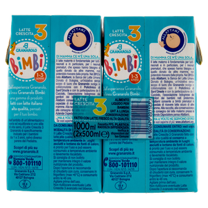 Latte Crescita 3 2x500 Ml. Granarolo Bimbi - Foto 3