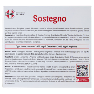 Piu' Sostegno Matt Linea Pharma 20 Bustine - Foto 3