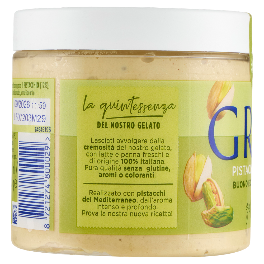 Vaschetta Gelato Pistacchio Regale Grom - Foto 2