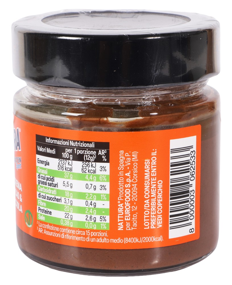 Nattura Keto Protein Sport Crema Cacao E Nocciola - Foto 3