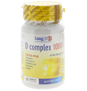 Longlife Vitamina D-Complex 100 U.I. Compresse