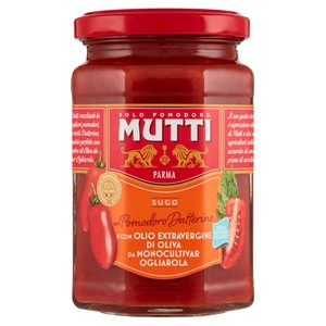 Sugo Con Pomodoro Datterino E Olio Evo Moonocultivar Ogliarola Mutti - Foto 1