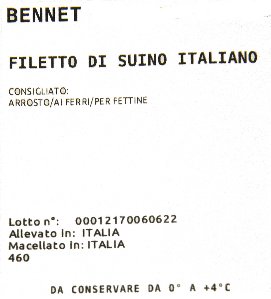 Filetto Suino Italiano Fliera Valore Bennet - Foto 3