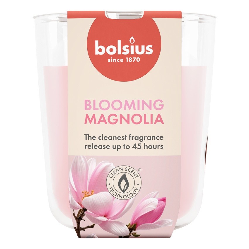 Candela Bicchiere Magnolia Bolsius - Foto 1