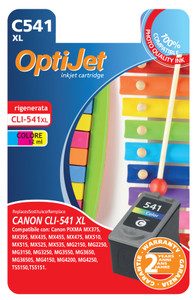 Cartuccia Compatibile C541xl Colore Canon Optijet