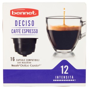 Caffè Espresso Forte In Capsule Compatibili Nespresso 10pz Bennet - Foto 1