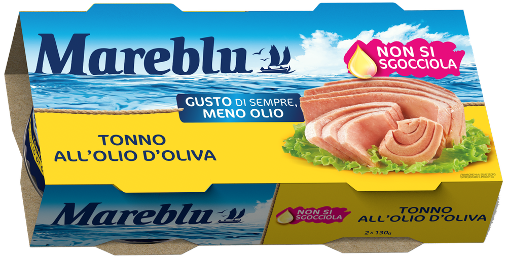 Tonno All'olio D'oliva 2x130g Mareblu - Foto 1
