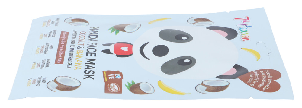7th Heaven Maschera Viso Panda Cocco E Banana Face Food - Foto 2