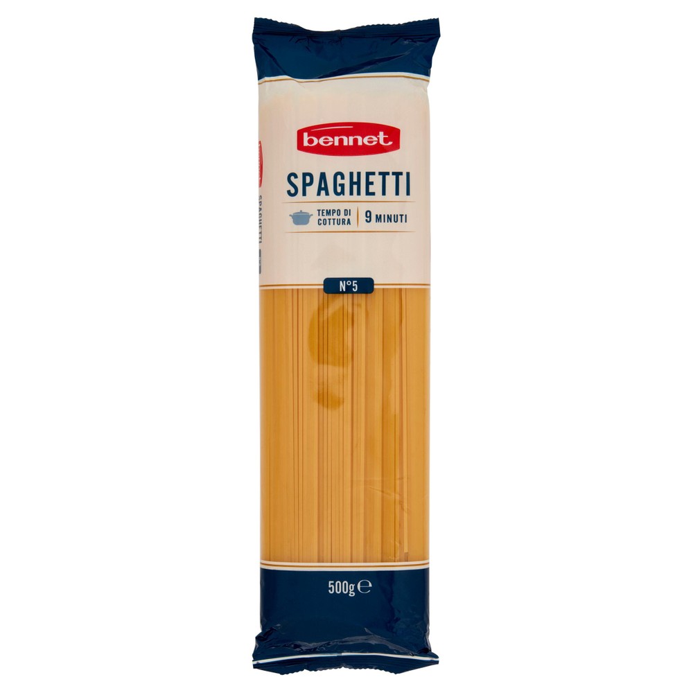 Pasta Spaghetti N.5 Di Semola Di Grano Duro Bennet - Foto 1