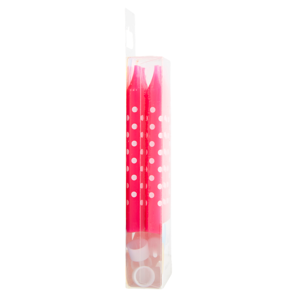 12 Candeline Pois Rosa - Foto 2