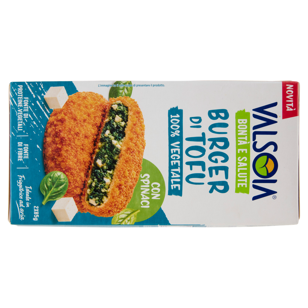 Burger Di Tofu Spinaci 2x85g Valsoia - Foto 3