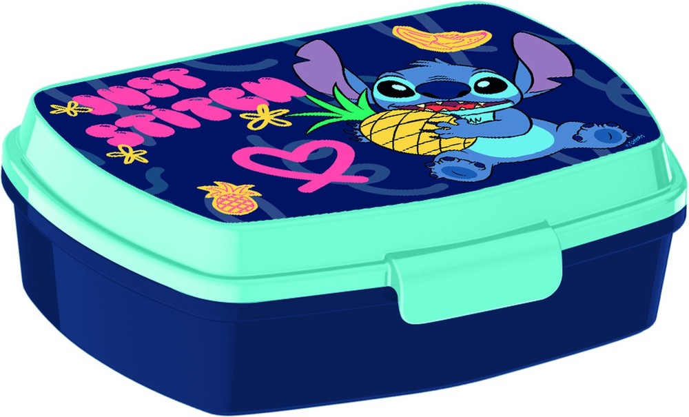Sandwich Box Porta Pranzo Funny Stitch Disney - Foto 1
