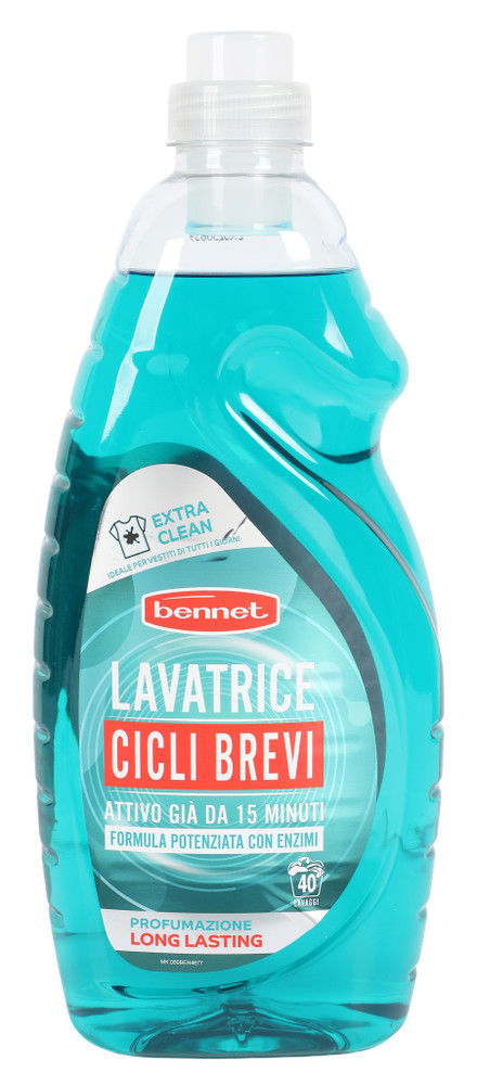 Detersivo Lavatrice Cicli Brevi Extra Clean Bennet 40 Lavaggi - Foto 1