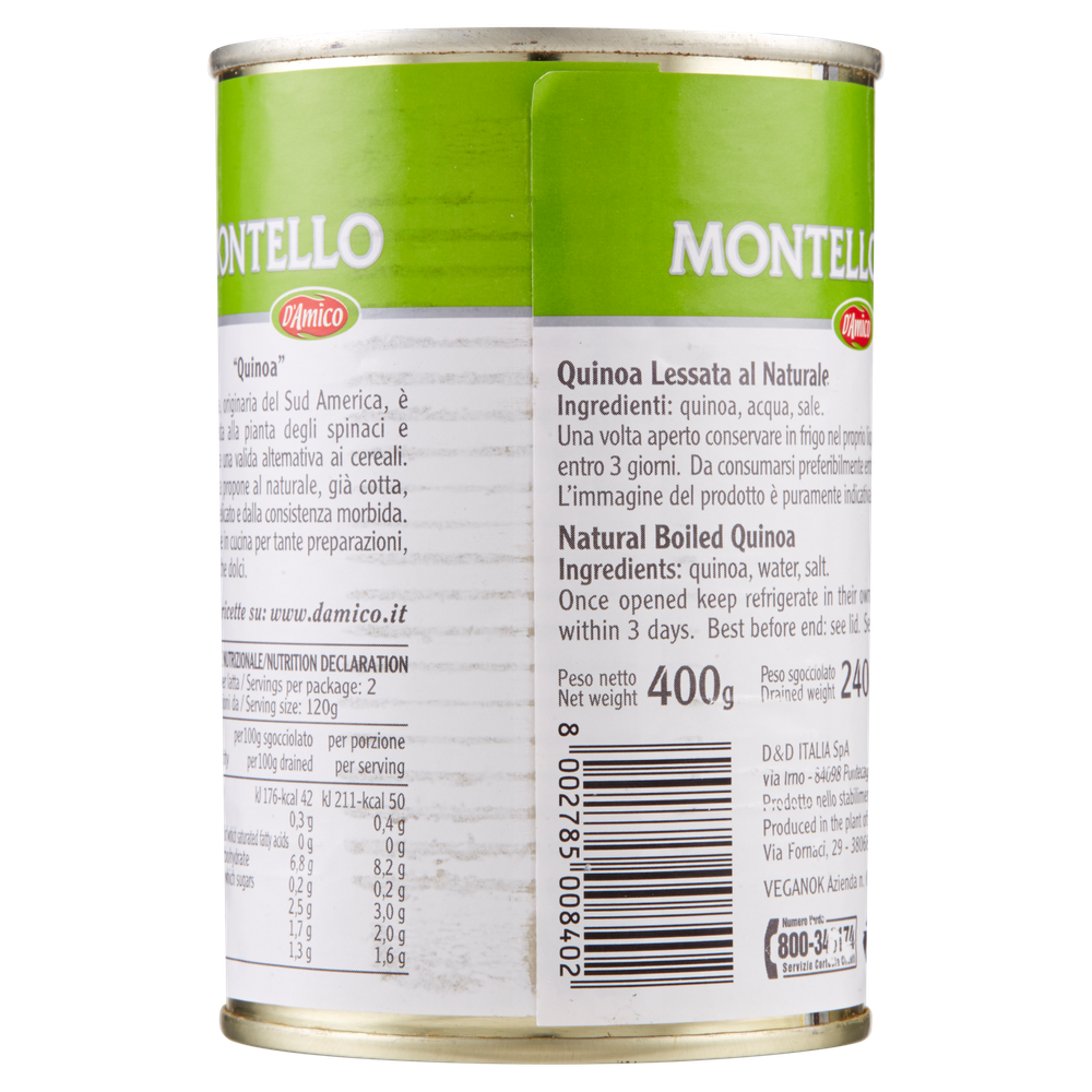 Quinoa Bianca Bio Lessata Al Naturale Montello - Foto 3