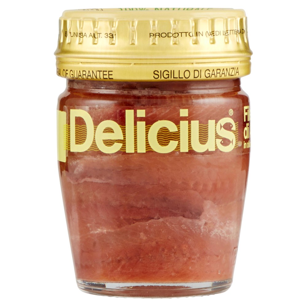 Filetti Di Alici In Olio D'oliva Delicius - Foto 1