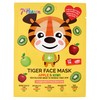 Maschera Viso Tigre Fragola E Mela Face Food