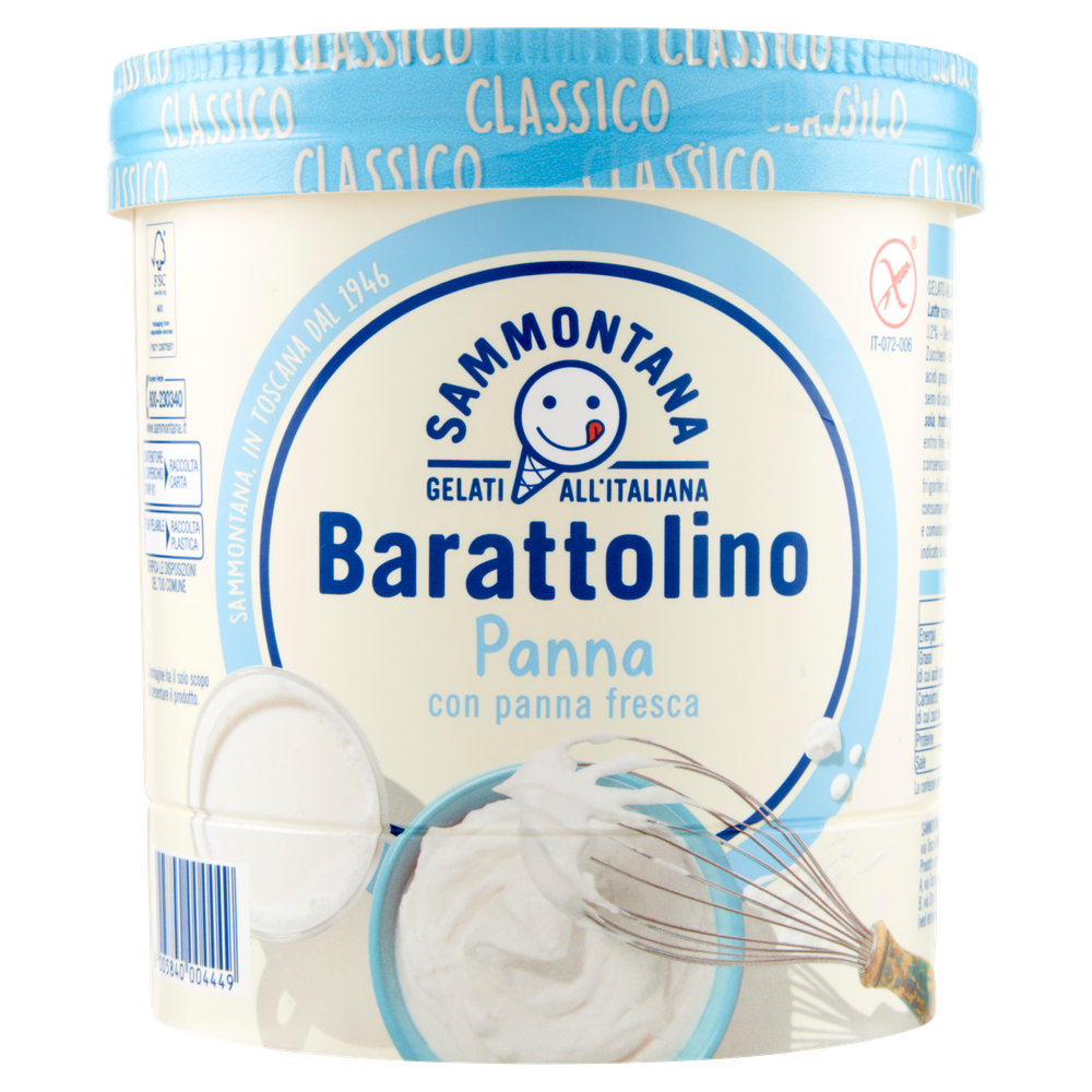 Barattolino Classico Panna Sammontana Gr 500 - Foto 3