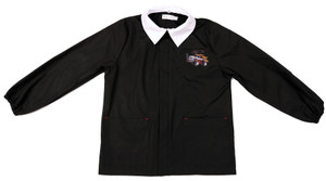 Casacca Scuola Bambino 7 Anni Nero Ricamo Monster - Foto 1