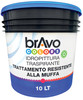 Idropittura Traspirante Con Trattamento Antimuffa 10lt Bravocolors