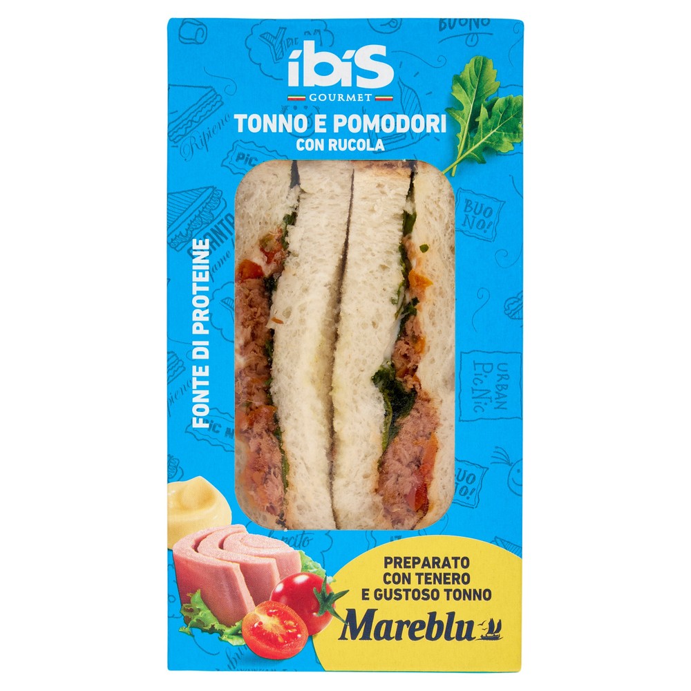 Tramezzini Tonno Pomodoro E Rucola Ibis Gourmet - Foto 1
