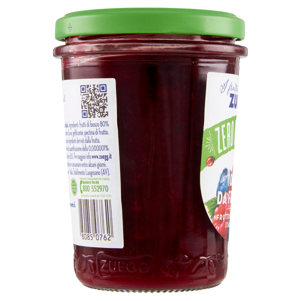Composta Di Frutti Di Bosco Italiani 100% Da Frutta Zero Residui Zuegg - Foto 2