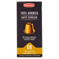 Bennet Caffè 100% Arabica Capsule Compatibili Nespresso, Conf.10 Capsu