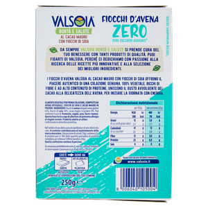 Fiocchi D'avena Al Cacao Magro Zero Zuccheri Aggiunti Valsoia - Foto 3