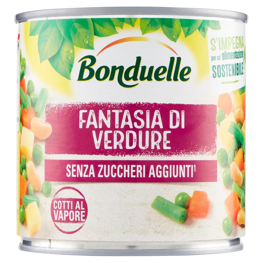 Fantasia Di Verdure Cotti Al Vapore Bonduelle