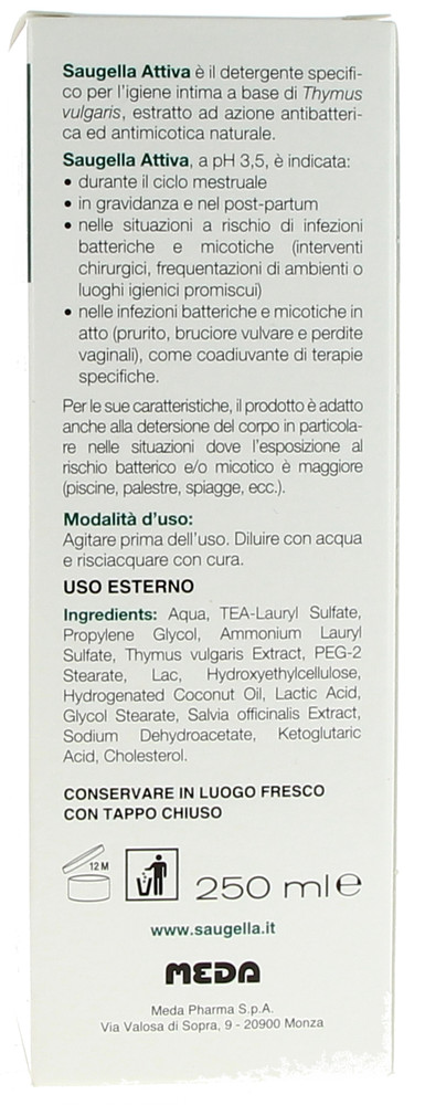 Detergente Intimo Attiva Ph 3,5 Saugella - Foto 2